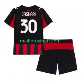 Maillot de Foot AC Milan Ardon Jashari 30 Domicile 2025-26 - Enfant